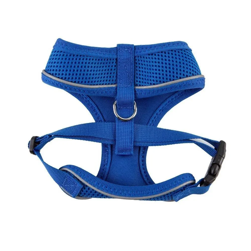 Pet Reflective Harness Vest - Royal Blue - SZ M fits 16 - 22